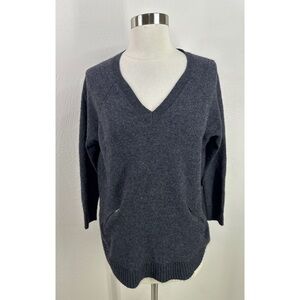 Halogen Wool Cashmere V-Neck Sweater